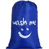 IHOMAGIC Borsa per la biancheria, borsa per la biancheria, pieghevole, borsa leggera e portatile, grande capacità 120 l, per indumenti sporchi, coperta da viaggio, borsa, camera da letto, hotel,
