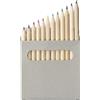 Bullet Set di 12 matite colorate personalizzato Tallin personalizzate o neutre