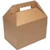 Weboxes Contenitore per alimenti 26 x 18 x 18 cm (LxPxH) Confezione da 100 pezzi