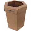 Weboxes Bidone per rifiuti 25 x 25 x 35cm (LxPxH) Confezione da 10 pezzi