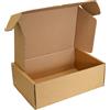 Weboxes Scatola Fustellata 2 Onde 49,4 x 35 x 8cm (LxPxH) Confezione da 20 pezzi