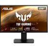 ASUS TUF Gaming VG289Q Monitor Gaming 28", UHD 4K (3840x2160), IPS, DCI-P3, Free Sync, Flicker Free, HDR 10, Riduzione Luce Blu, Shadow Boost, GamePlus, Regolabile, Nero
