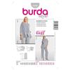burdastyle Burda Cartamodello 8108 Combinazione, Taglia 44-60