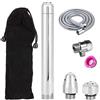 XSEXO Kit clistere doccia,Bidet portatile da bagno, Sistema di pulizia doccia a 3 teste con regolatore e tubo flessibile da 59 pollici