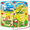 Hape Labirinto Magnetico Educativo - Cantiere Edile e Numeri