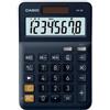 Casio Calcolatrice da tavolo CASIO Extra Big LC solare e batteria display 8 cifre - blu - MS-8E-W-EP