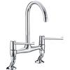 Bristan VAL2 BRDSM C 6 CD Miscelatori per lavello Ponte, Finitura cromata