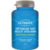 Ultimate Italia - Optimum Day multivitaminico - 60 compresse - integratore di vitamine e minerali, 100% dell'RDA di ferro, calcio e magnesio, senza lattosio e adatto per vegani