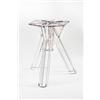 BELLELLI DESIGN Base Trasparente Policarbonato Design Ometto