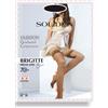 SOLIDEA BY CALZIFICIO PINELLI Solidea Brigitte Micro Rete 70 Sheer Autoreggente Colore Moka Taglia 2