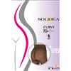 SOLIDEA BY CALZIFICIO PINELLI Solidea Curvy 70 Sheer Colore Sm09 Nero Taglia 3ML-XL Un Paio