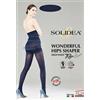 SOLIDEA BY CALZIFICIO PINELLI Solidea Wonderful Hips 70 Den Shape High Waist Opaque Colore Smc9 Nero Taglia 4 XL-XL
