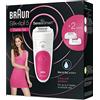 PROCTER & GAMBLE SRL Silk Epil 5 SensoSmart 5500 Wet & Dry Braun 1 Epilatore