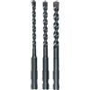 Bosch 2609256909 - Set 3 punte per cemento SDS-Quick