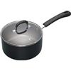 Master Class Kitchen Craft MasterClass Casseruola con Coperchio Antiaderente in Alluminio, 20 cm (8'')