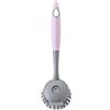 VIGAR hergo Spazzola lavastoviglie Intercambiabile, Materiale: PP, TPR E Nylon, Viola E Grigio, Dimensioni: 7,5 x 7 x 24,5 cm