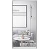 walther design Argento 50 x 100 cm Galeria Cornice in plastica KS500H