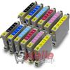 KIT 12 CARTUCCE COMPATIBILI CON EPSON T0481 T0482 T0483 T0484 T0485 T0486 (T0487) NERO+COLORI - NO-NAME