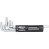 KS Tools 151.2300 Serie di Chiavi Maschio Piegate TX Classic, 3 in 1, 8 Pezzi, T10-T50