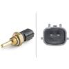 HELLA 6PT 009 107-531 Sensore, Temperatura refrigerante, 2a... poli, con guarnizione