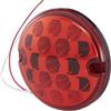 HELLA VALUEFIT 2NE 357 028-031 Retronebbia, LED, 24/12V, Montaggio, interno, colore diffusore luce rosso, Cavo 260mm, Spina estremità del cavo aperta, posteriore