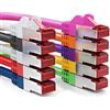deleyCON 10x 0,25m Cavo Patch CAT6 Schermatura S/FTP PiMF CAT-6 RJ45 Rete Ethernet LAN DSL Switch Router Modem Access Point Patchpanel - Multicolore