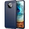 BAIDIYU Cover per Nokia X20, AntiGraffio, Sottile Paraurti Antiurto TPU Protezione Flessibile, Custodia Cover per Nokia X20.(Blu)
