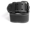 kwb cintura in pelle con fibbia a doppio ardiglione, 115 x 5,1 cm, nera | Robusta pelle bovina | per l'uso con borse portautensili, pantaloni da lavoro e altri capi da lavoro