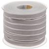 POFET Rotolo con Nastro in Velluto, Lungo 18,3 m e Largo 10 mm, per Il Fai da Te, Decorazioni, Colore: Grigio