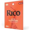 D'Addario Rico Saxophone Reeds - Ance per sassofono contralto - Alto Sax Reeds 3,5 forza, 3-Pack