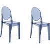 KARTELL set da 2 sedie VICTORIA GHOST - 2x4857-Z4