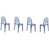 KARTELL set da 4 sedie VICTORIA GHOST - 4x4857-Z4
