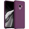 kwmobile Custodia Compatibile con Samsung Galaxy S9 Cover - Back Case per Smartphone in Silicone TPU - Protezione Gommata - viola magenta
