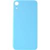 Smartex® Ricambio Vetro Scocca Posteriore Compatibile con iPhone XR | Back Glass (Azzurro)