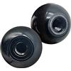 DOJA Barcelona DOJA INDUSTRIAL | Manopola Sfera | Pomelli M10 | 5 Pezzi | Pomelli a Sfera in Plastica | Pomello Filettato Femmina Isolante | Manopole per Macchine con leva a Sfera, Apparecchiature Elettroniche