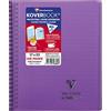 copertina in polipropilene 48 pagine a quadretti grandi motivo: musica e cante colore casuale Clairefontaine 303797C 17 x 22 cm plastica Quaderno con copertina in polipropilene