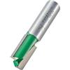 Trend CraftPro Fresa Dritta a Due Taglienti, Gambo 1/2 Pollice, Diametro di Taglio 15mm e Lunghezza di Taglio 25mm, metallo duro (TCT), C024AX1/2TC