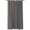 Douceur d'Intérieur 1 Tenda da Doccia in Materiale PEVA 180 x 200 cm, Stagno, Grigio, 180 x 200