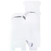 Rayher Scatola Pieghevole Casa, Bianco, 7,5X7,5X14Cm, Set 12Pz, 67346102