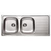 Glem Gas - Lavello Lineare Gl216ixs 2 Vasche-inox