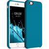 kwmobile Custodia Compatibile con Apple iPhone 6 Plus / 6S Plus Cover - Back Case per Smartphone in Silicone TPU - Protezione Gommata - blu indaco