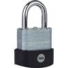 Yale Lucchetto di massima sicurezza in acciaio laminato Y127B/45/125/1 corpo 45mm, arco in acciao al boro, 3 chiavi