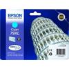 Epson Cartuccia ORIGINALE EPSON Workforce Pro WF-4600 79XL T7902 C13T79024010 CIANO