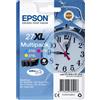 Epson Alarm clock Multipack Sveglia 3 colori Inchiostri DURABrite Ultra 27XL - C13T27154022