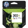 Hp - Cartuccia ink originale - 302XL - C-M-Y - F6U67AE - 330 pag (unità vendita 1 pz.)