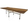 Bontempi Tavolo Glamour Rettangolare di Bontempi con piano in legno, cristallo o marmo