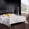 ARREDAMENTO PARI Letto matrimoniale Amber in ferro battuto prodotto artigianalmente