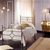 ARREDAMENTO PARI Letto singolo Lumen in ferro battuto prodotto artigianalmente