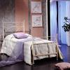ARREDAMENTO PARI Letto singolo Amber in ferro battuto prodotto artigianalmente