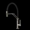 Gessi Rubinetto miscelatore Officine Gessi 60055 con canna girevole e doccetta estraibile a doppio getto
